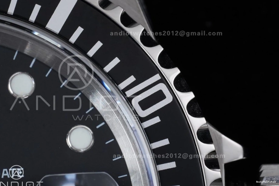 1143 TMF LN Best 16610 Edition Steel Black Rehaut 904L Bracelet Engraving No on SS Submariner SH 1:1 Resilient 0114